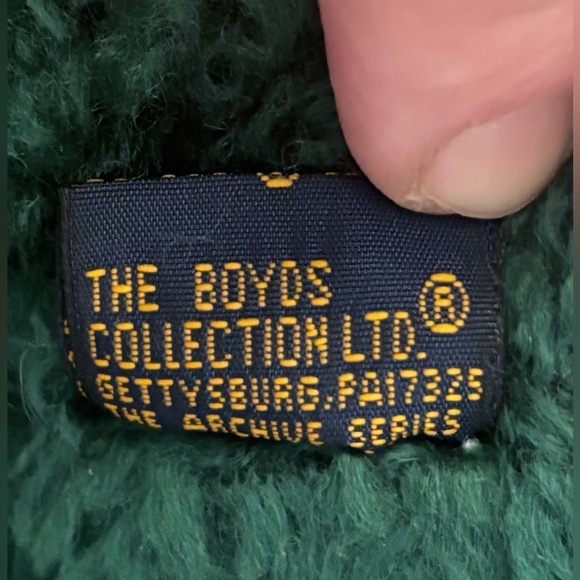 Boyds Green Jointed Shaker Teddy Bear Hard Plush Stuffed Animal Goblin Core READ - Picture 5 of 5